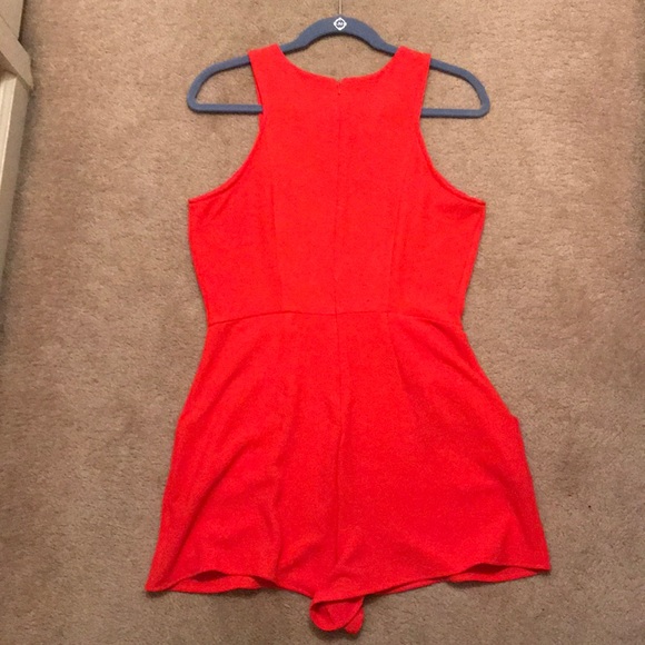 Orange Romper - Picture 2 of 2